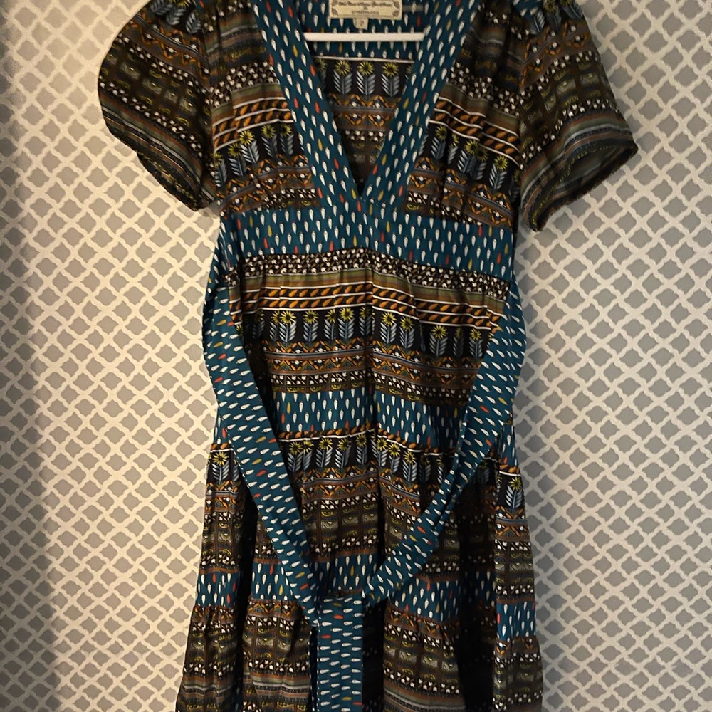 Anthropologie what comes around goes around Patterned Dress - Picture 2 of 4